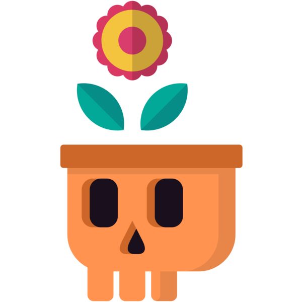 Elements Skull logo template 08 Thumbnail